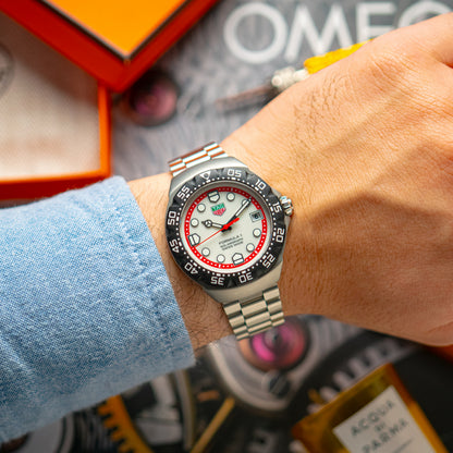 TAG Heuer Formula 1 Solargraph Silver Dial 38mm