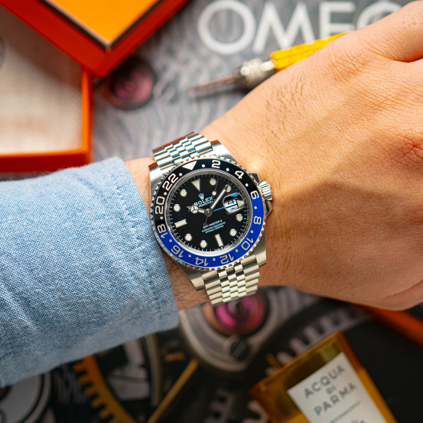 Rolex GMT-Master II 126710 Automatic Jubilee "Batgirl" 40mm