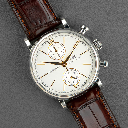 IWC Portofino Chronograph Automatic Silver Dial 39mm