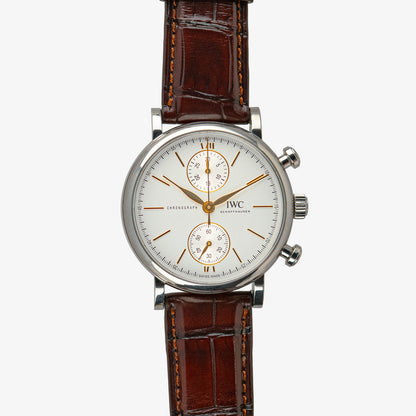 IWC Portofino Chronograph Automatic Silver Dial 39mm