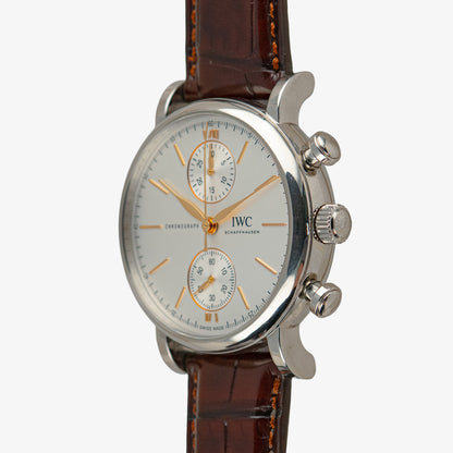 IWC Portofino Chronograph Automatic Silver Dial 39mm