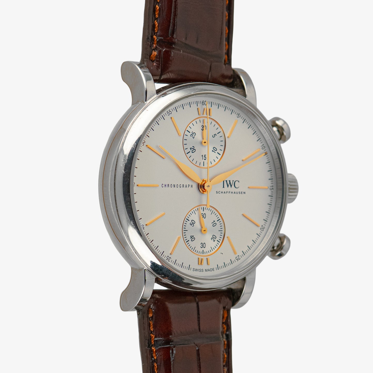IWC Portofino Chronograph Automatic Silver Dial 39mm