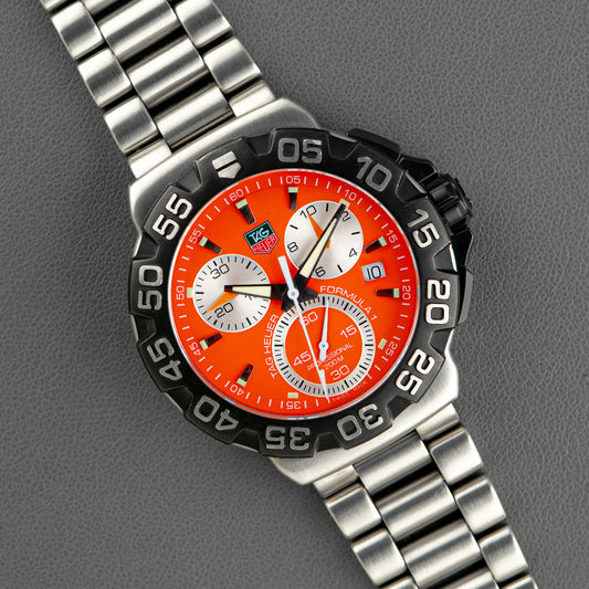TAG Heuer Formula 1 Quartz Chronograph Orange 41mm
