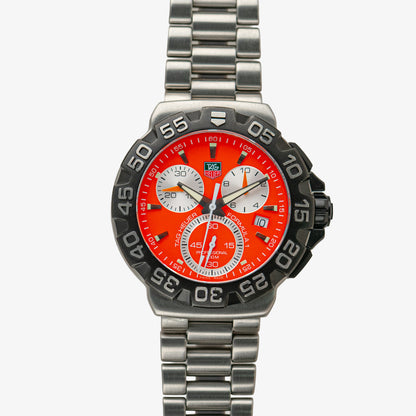 TAG Heuer Formula 1 Quartz Chronograph Orange 41mm