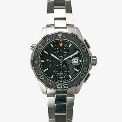 TAG Heuer Aquaracer 500M Calibre 16 Chronograph Black Dial 44mm