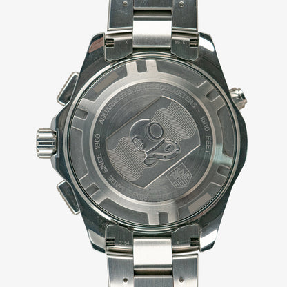TAG Heuer Aquaracer 500M Calibre 16 Chronograph Black Dial 44mm