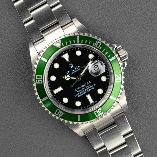 Rolex Submariner Date Ref. 16610LV "Kermit" 40mm