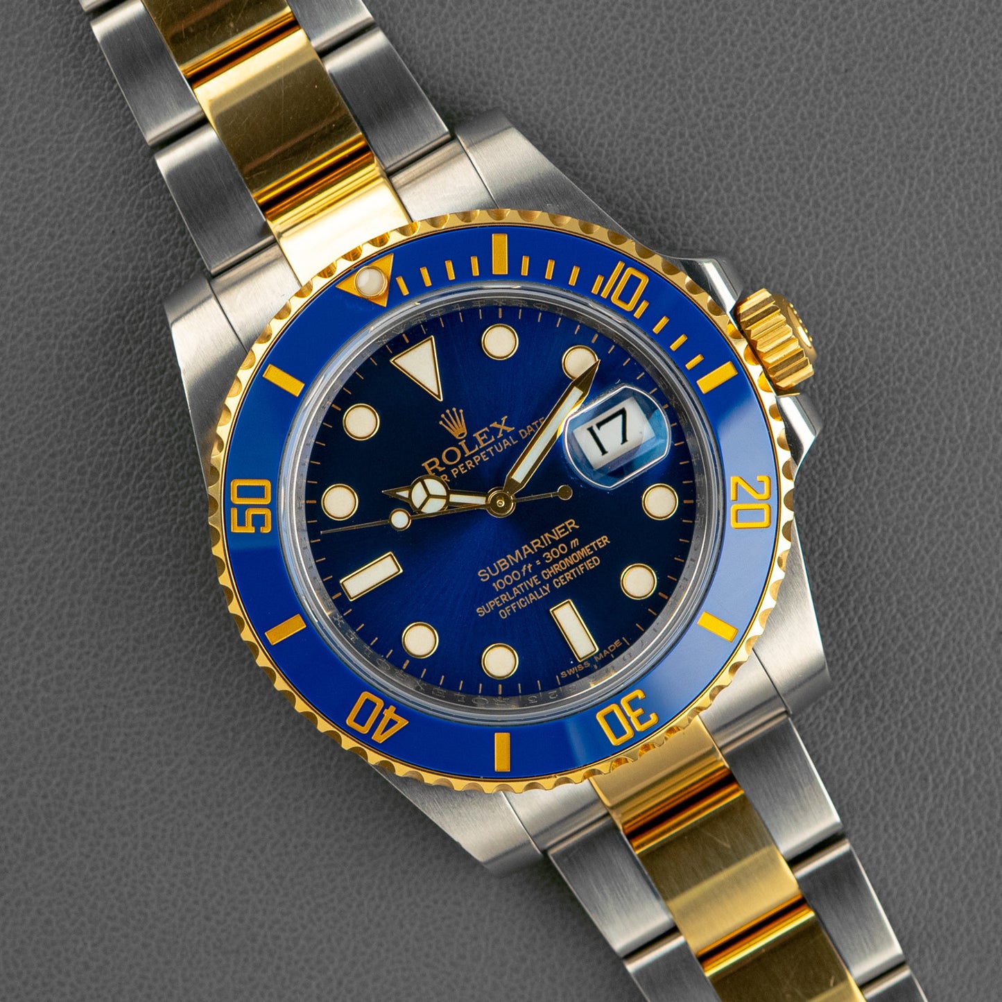 Rolex Submariner Date Ref. 116613LB Automatic "Bluesy" 40mm