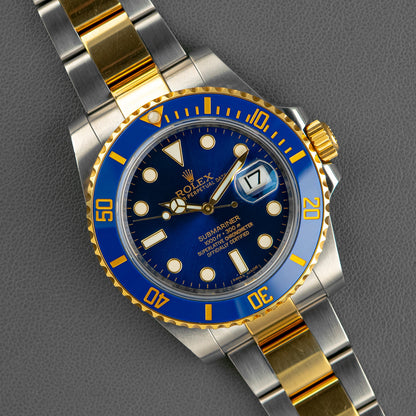 Rolex Submariner Date Ref. 116613LB Automatic "Bluesy" 40mm
