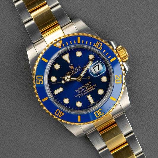 Rolex Submariner Date Ref. 116613LB Automatic "Bluesy" 40mm