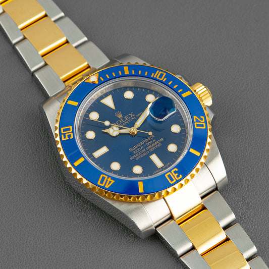Rolex Submariner Date Ref. 116613LB Automatic "Bluesy" 40mm