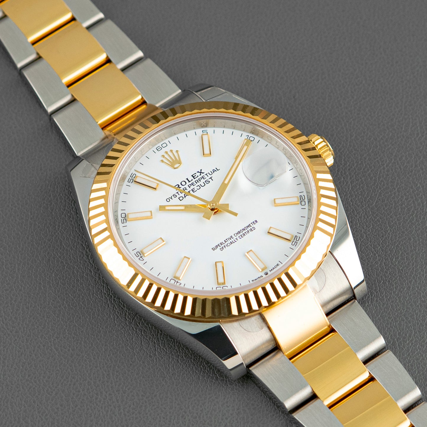 Rolex Datejust 41 126333 Automatic Two-Tone White Dial 41mm
