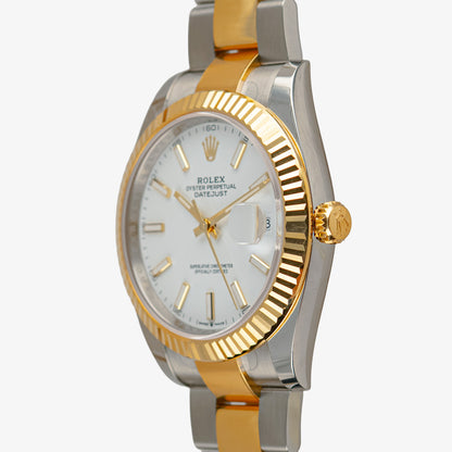 Rolex Datejust 41 126333 Automatic Two-Tone White Dial 41mm