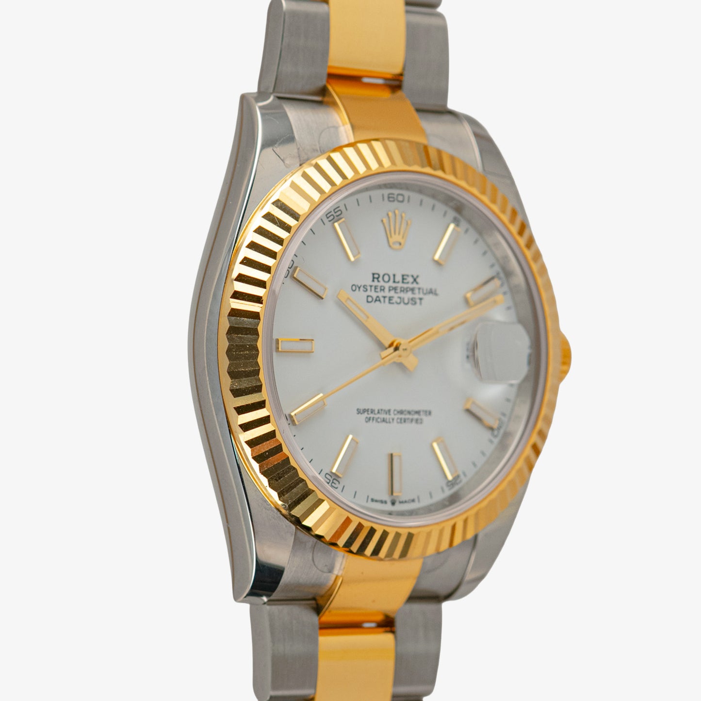Rolex Datejust 41 126333 Automatic Two-Tone White Dial 41mm