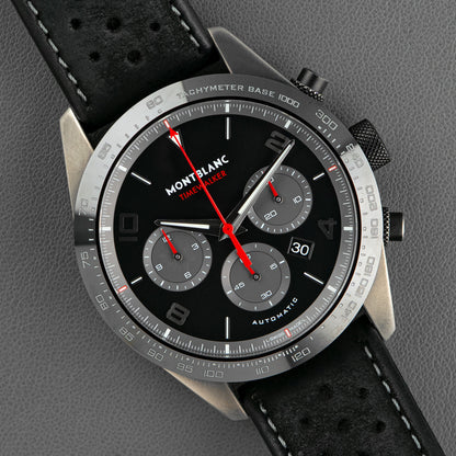 Montblanc TimeWalker Chronograph Automatic Black Dial 43mm