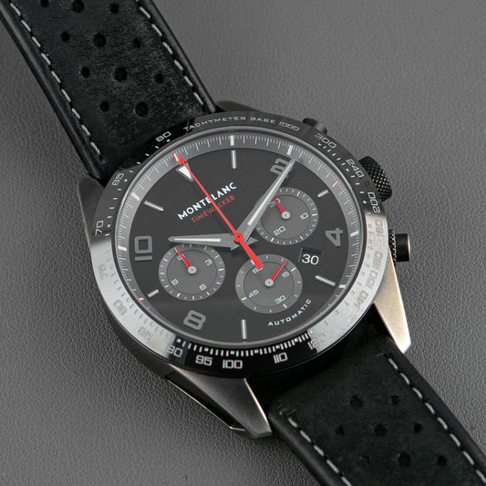 Montblanc TimeWalker Chronograph Automatic Black Dial 43mm