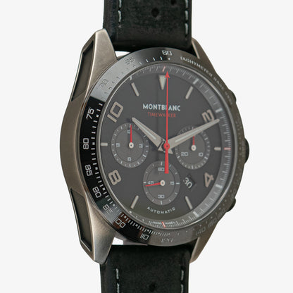 Montblanc TimeWalker Chronograph Automatic Black Dial 43mm