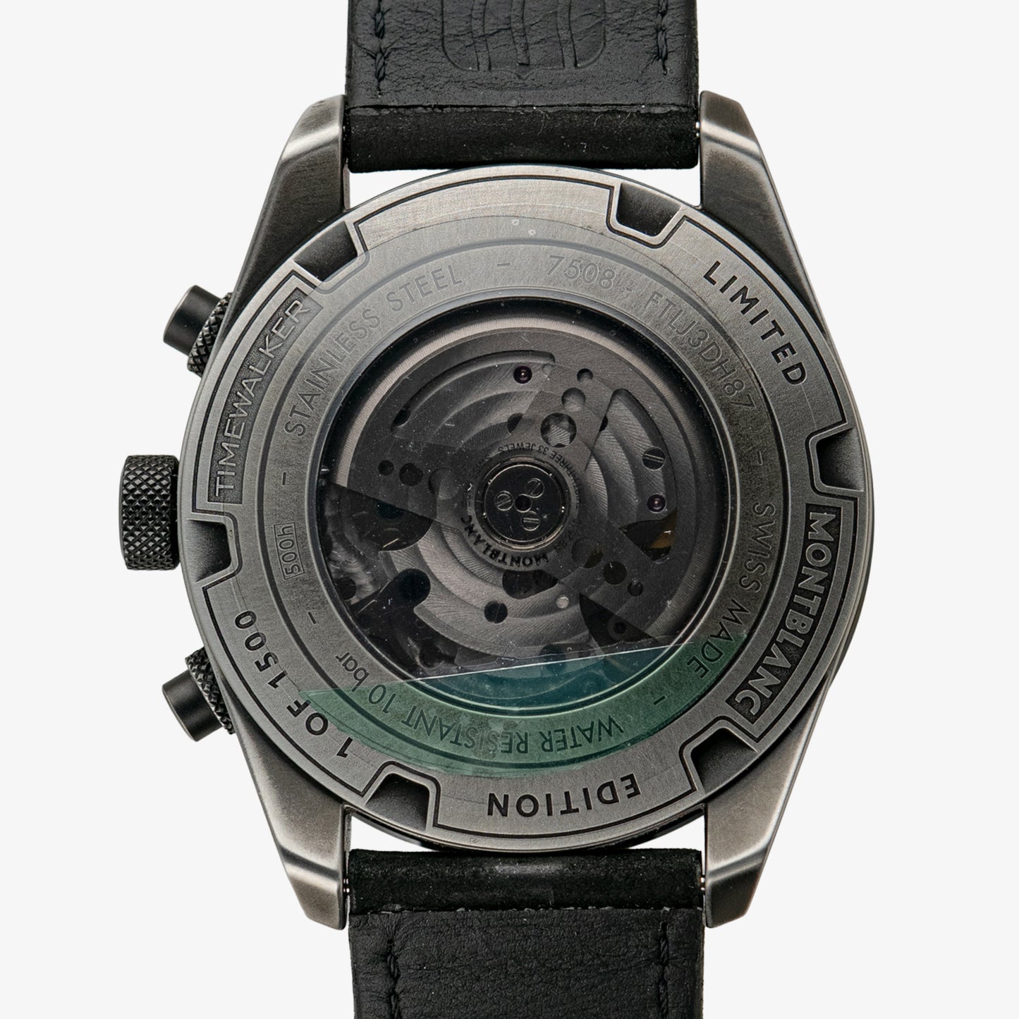Montblanc TimeWalker Chronograph Automatic Black Dial 43mm