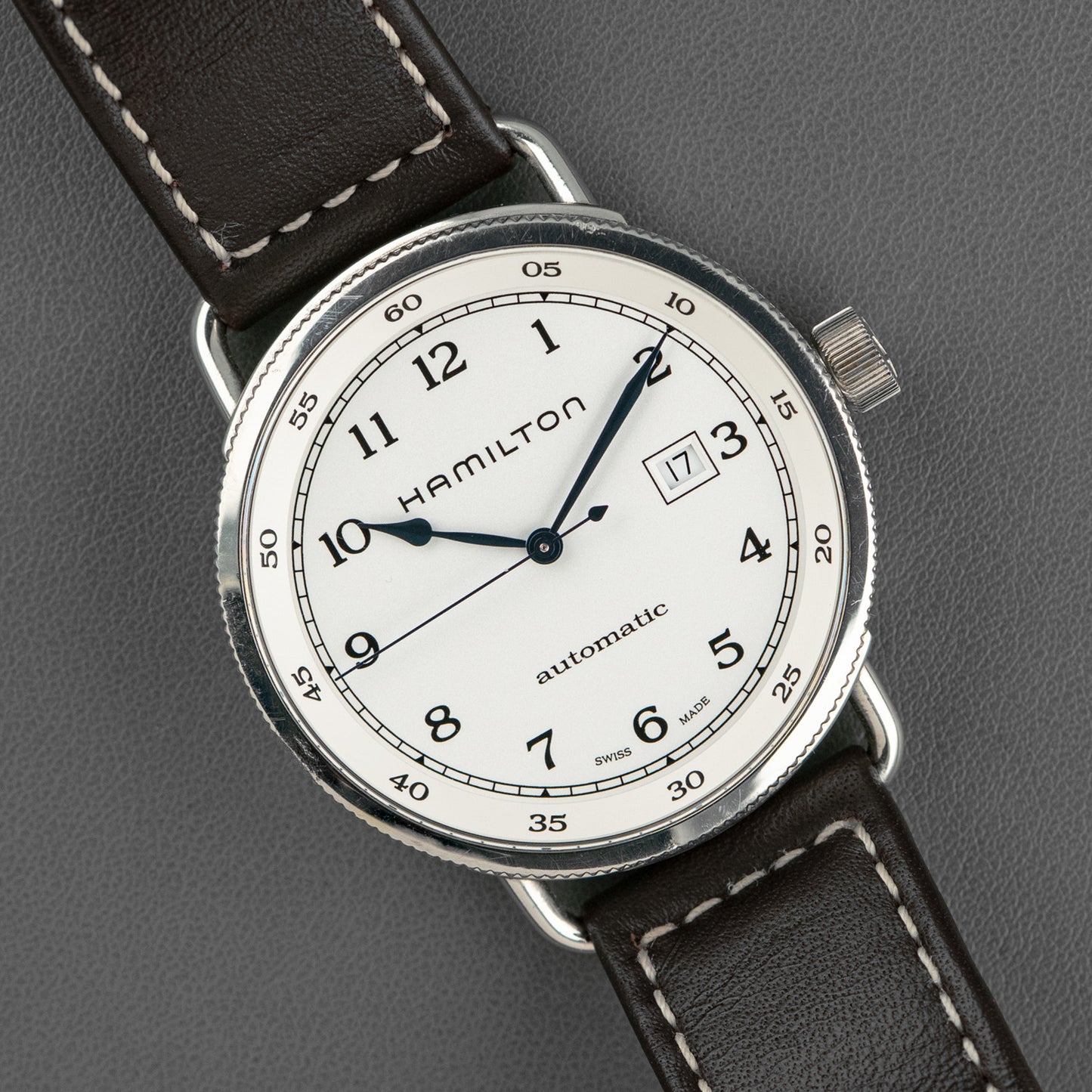Hamilton Khaki Navy Pioneer Auto Silver Dial 43mm