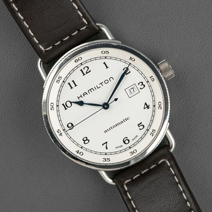 Hamilton Khaki Navy Pioneer Auto Silver Dial 43mm