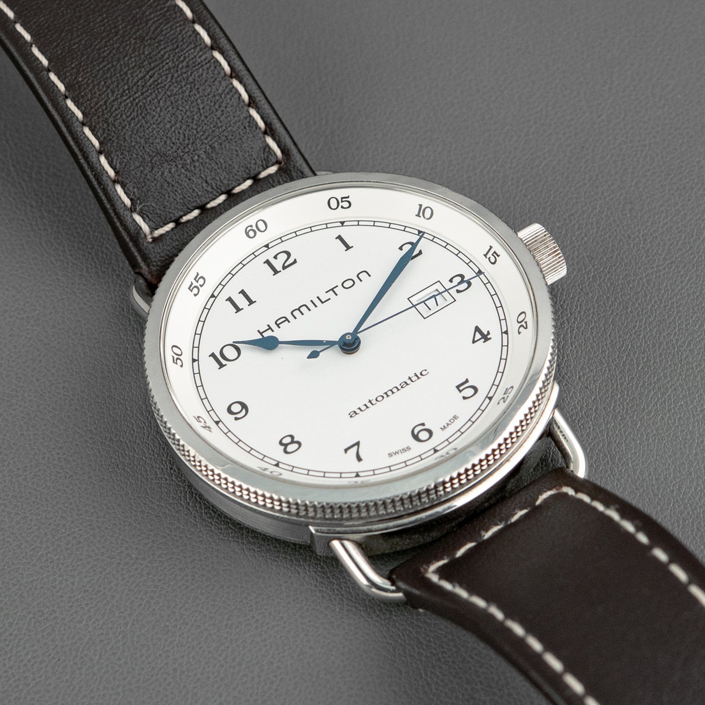 Hamilton Khaki Navy Pioneer Auto Silver Dial 43mm