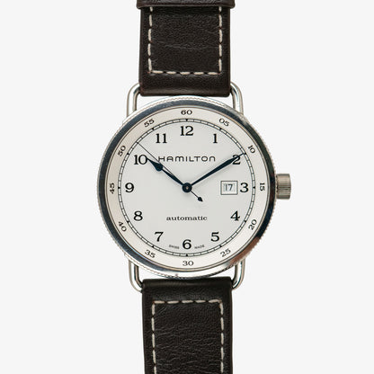 Hamilton Khaki Navy Pioneer Auto Silver Dial 43mm