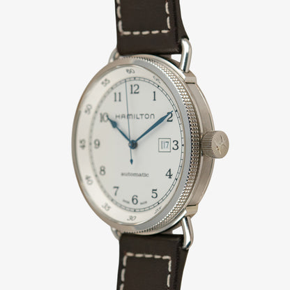 Hamilton Khaki Navy Pioneer Auto Silver Dial 43mm