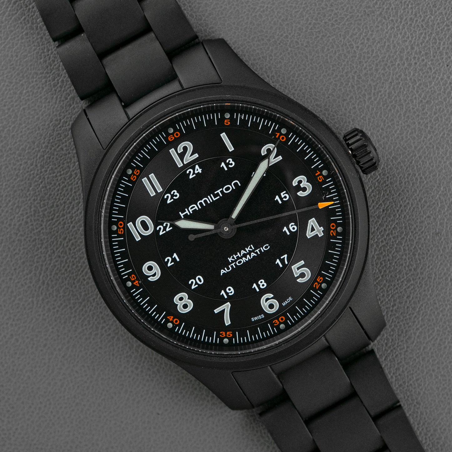 Hamilton Khaki Field Titanium Auto Black PVD 42mm