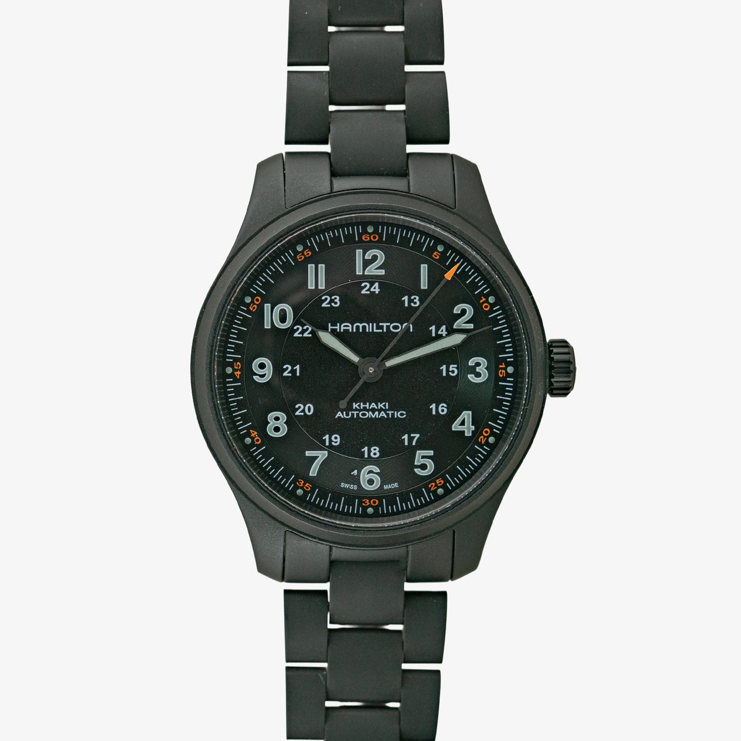 Hamilton Khaki Field Titanium Auto Black PVD 42mm