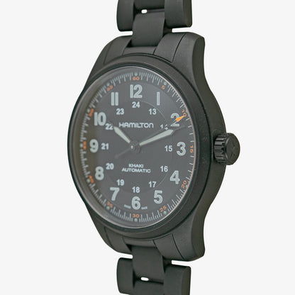 Hamilton Khaki Field Titanium Auto Black PVD 42mm
