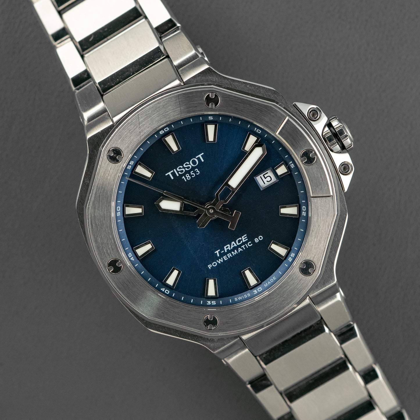 Tissot T-Race Powermatic 80 Date Blue Dial 41mm