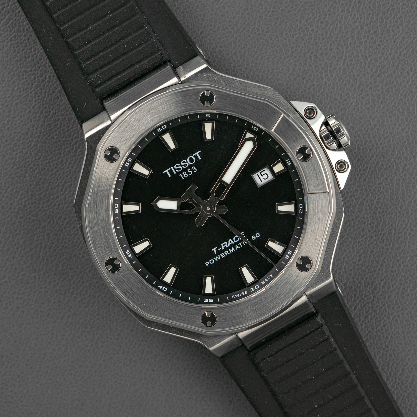 Tissot T-Race Powermatic 80 Date Black Dial 41mm