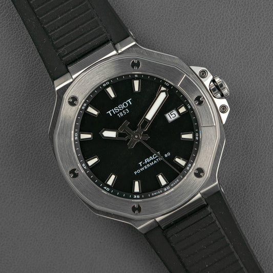 Tissot T-Race Powermatic 80 Date Black Dial 41mm