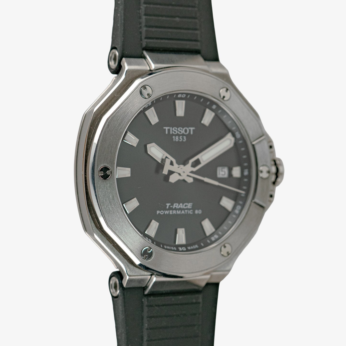 Tissot T-Race Powermatic 80 Date Black Dial 41mm