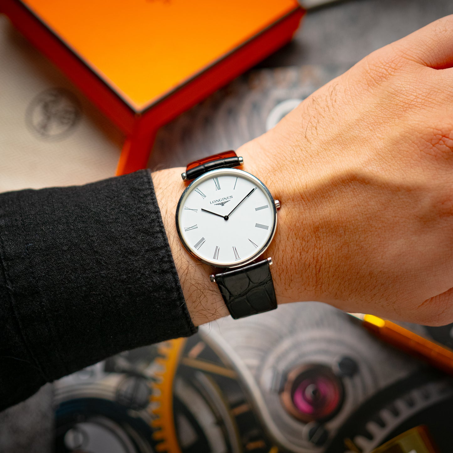 Longines La Grande Classique Quartz White Dial 37mm