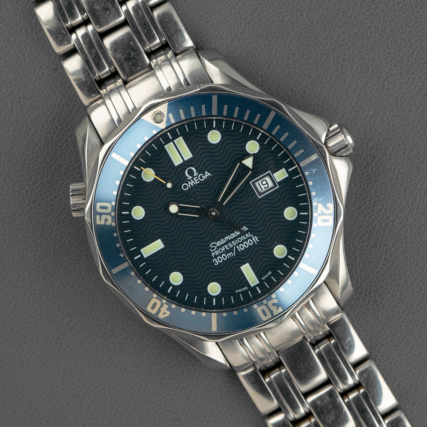 Omega Seamaster Diver 300M Quartz Blue Dial 41mm