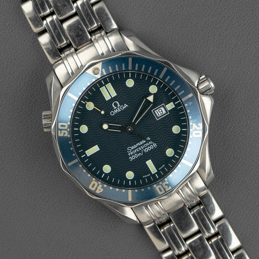 Omega Seamaster Diver 300M Quartz Blue Dial 41mm
