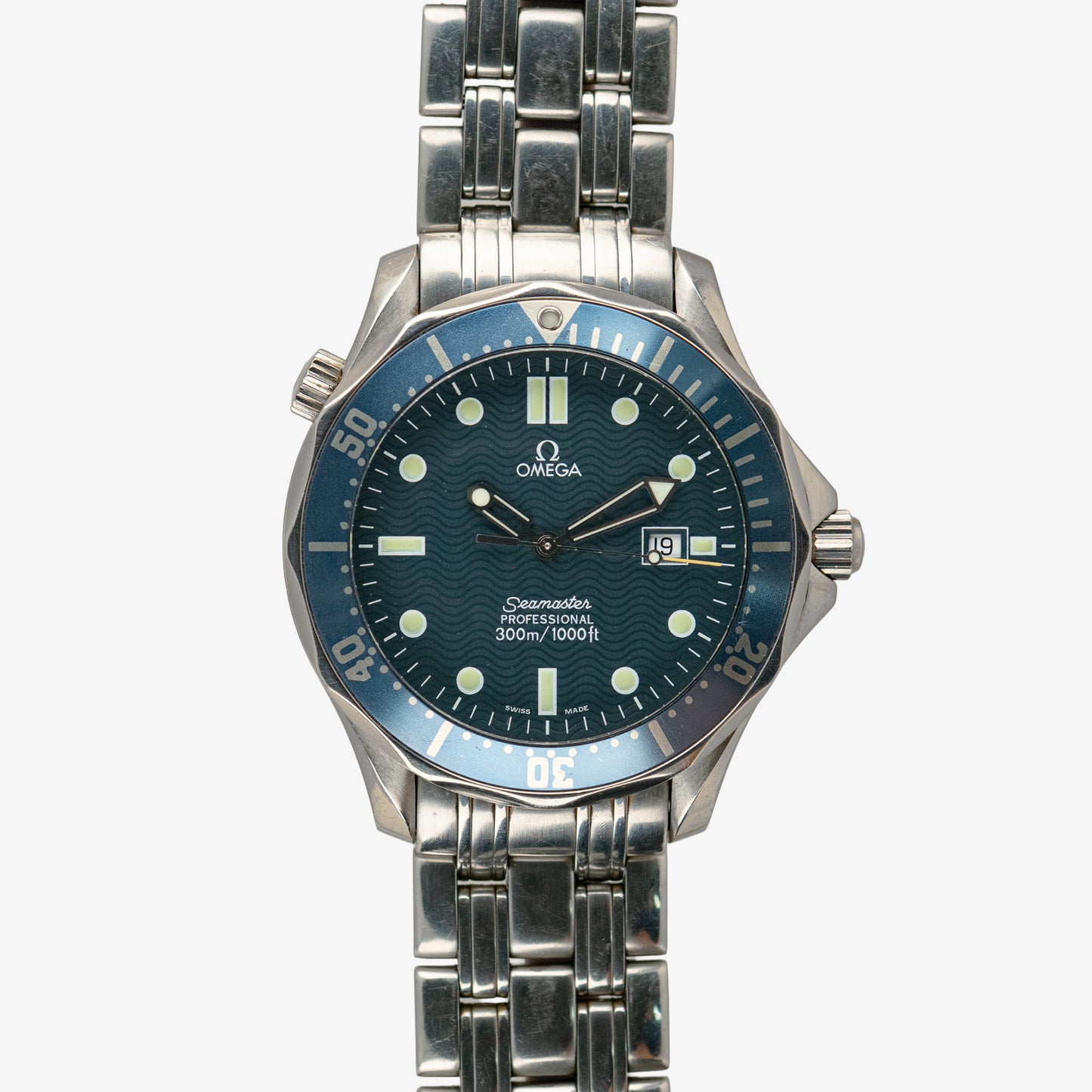 Omega Seamaster Diver 300M Quartz Blue Dial 41mm
