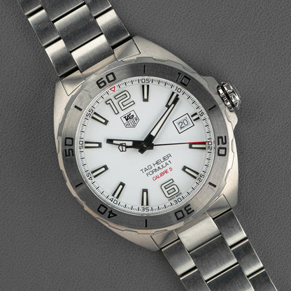 TAG Heuer Formula 1 Calibre 5 White Dial 41mm