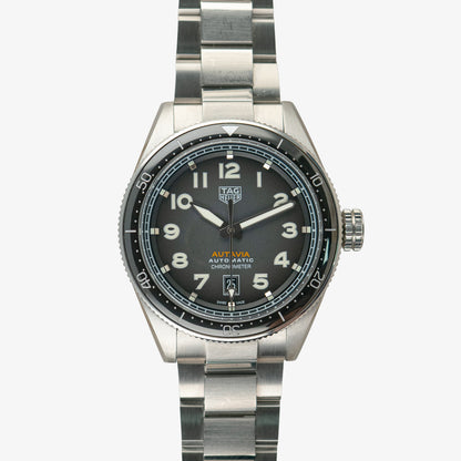 TAG Heuer Autavia WBE5114 Black Dial 42mm