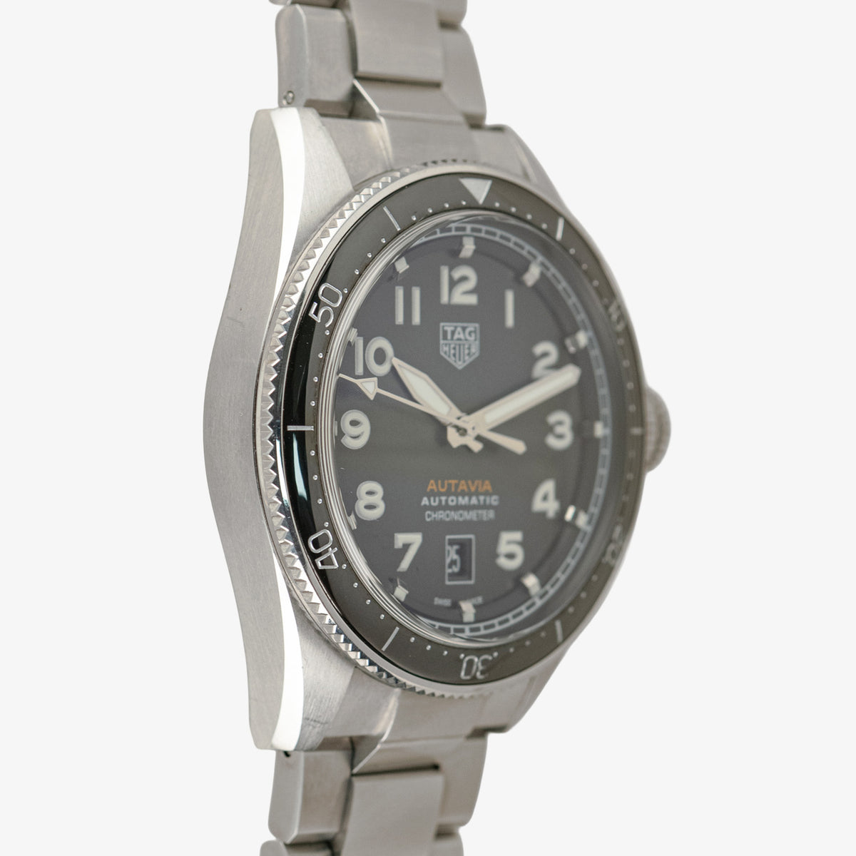 TAG Heuer Autavia WBE5114 Black Dial 42mm