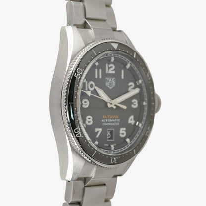 TAG Heuer Autavia WBE5114 Black Dial 42mm