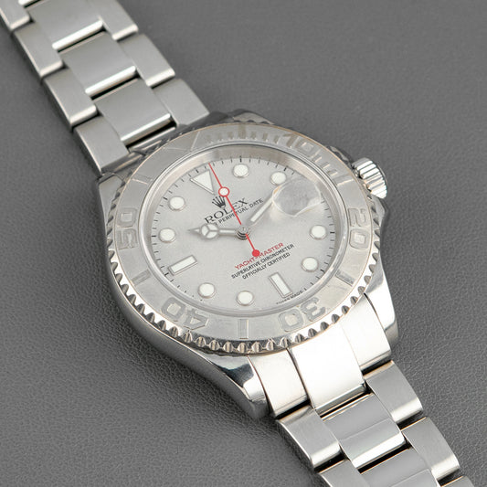 Rolex Yacht-Master 16622 Rolesium Platinum Dial 40mm