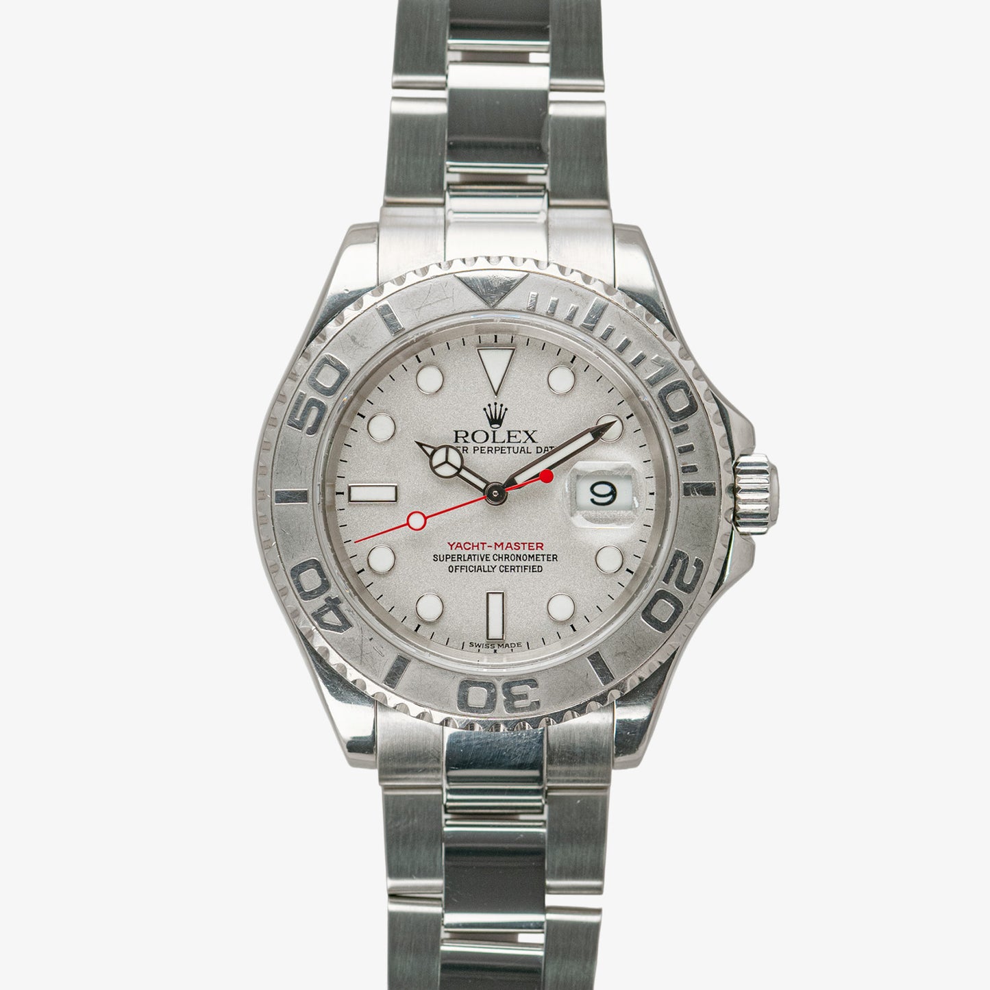 Rolex Yacht-Master 16622 Rolesium Platinum Dial 40mm