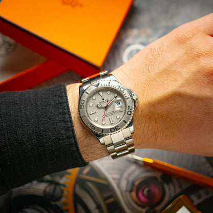 Rolex Yacht-Master 16622 Rolesium Platinum Dial 40mm