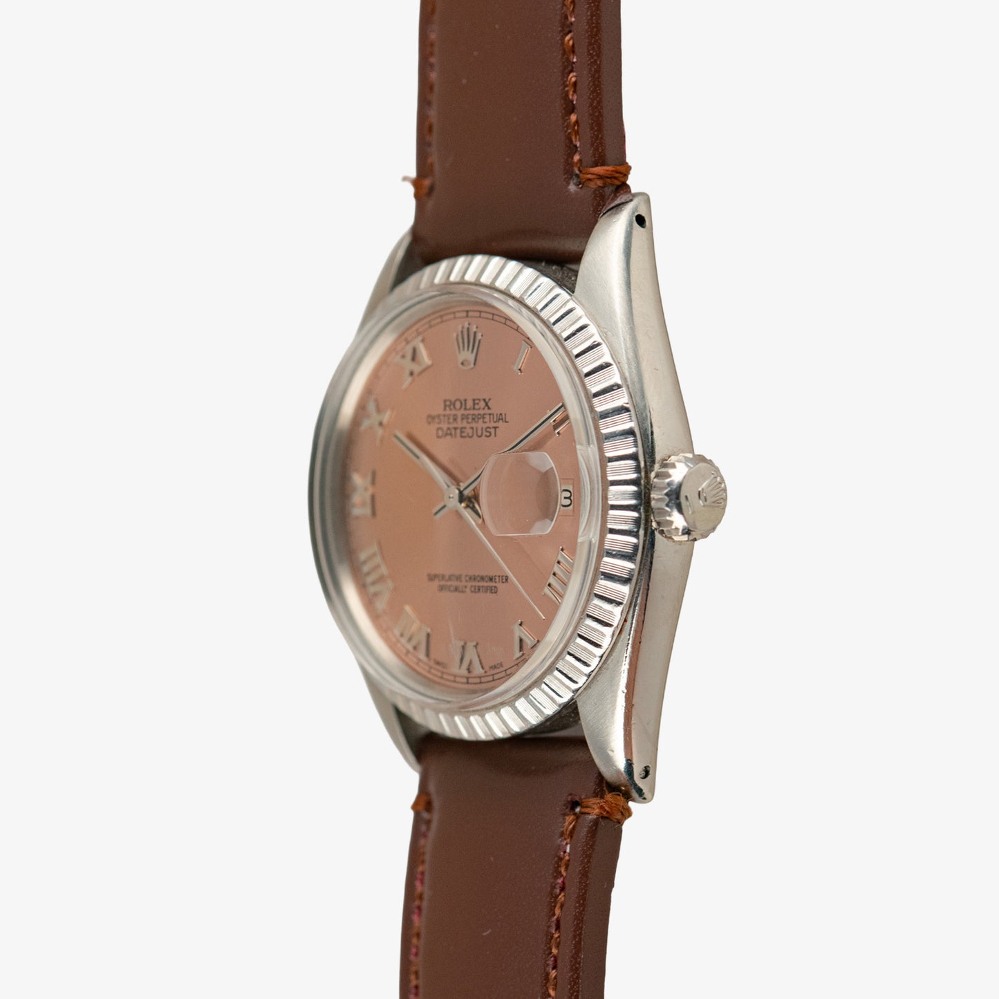 Rolex Datejust 16030 Salmon Roman Dial 36mm