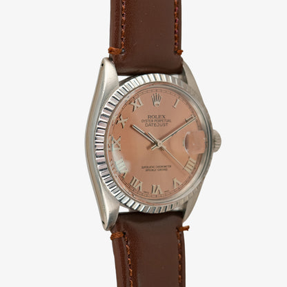 Rolex Datejust 16030 Salmon Roman Dial 36mm
