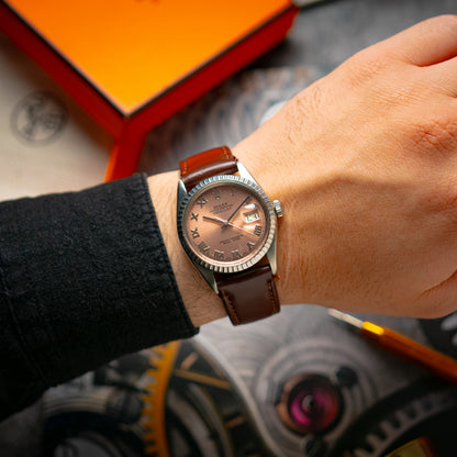 Rolex Datejust 16030 Salmon Roman Dial 36mm