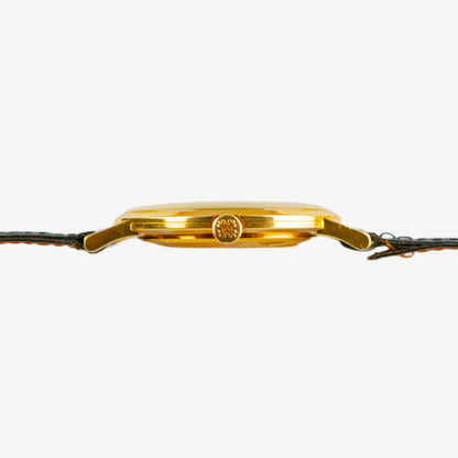 Patek Philippe Calatrava 3537 Yellow Gold Blue Dial 33mm