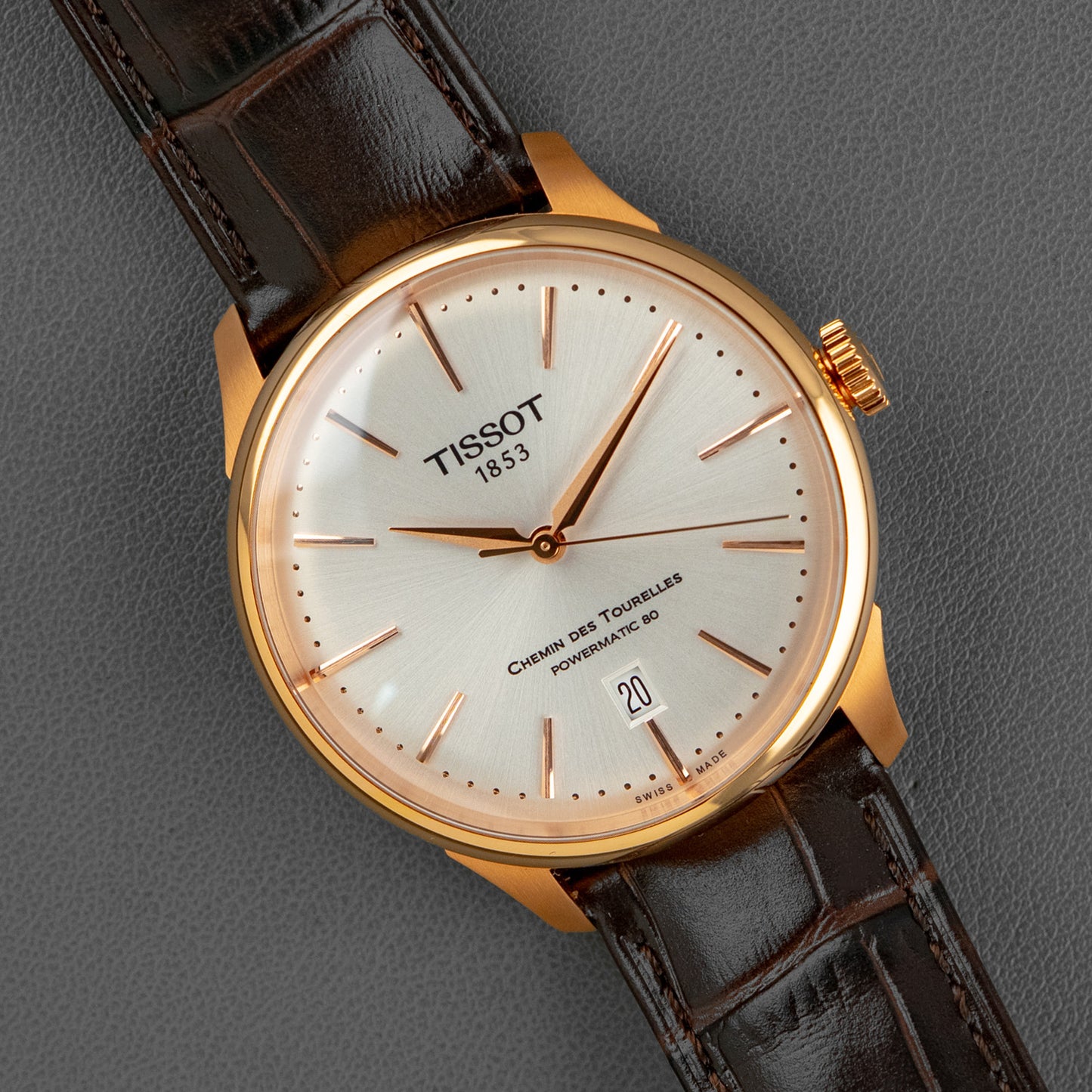 Tissot Chemin des Tourelles Powermatic 80 Silver Dial 42mm